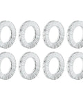 Tough As Nails 40 Pack Wedge Locking Washers For 3/8 Inch Bolts heavy duty manganese steel fasteners in a close-up view.