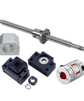 Heavy Duty SFU2505 Cnc Ball Screw 1780Mm With Anti Backlash Nut And Rock Solid Bearing Blocks for machine upgrades and workflows.