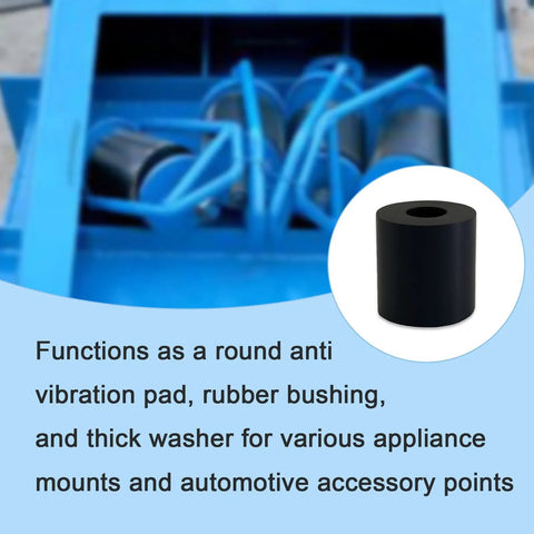 Hefty M12 Rubber Spacer And Anti Vibration Mount With Shock Absorbing NBR Cushion That Handles Bounce Like A Boss for motors and appliance mounts.