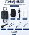 Badass Heavy Duty Grip Strength Tester And Isometric Force Meter With App Tracking Set A accessory kit including door anchor, straps, and storage bag.