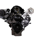 Built Damn Tough Driver Side Alternator And Power Steering Pump Kit For LT Gen 5 Chevy Silverado with pulleys and mounts.