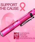 Pink Pokelit 2AA EDC Flashlight 600 Lumens Tiny But Mighty Pocket Size LED Torch With 519A LED High CRI 90 Plus True Color
