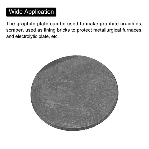 Real Deal Round Graphite Discs And Electrode Plates 23mm X 1.2mm Precision Cnc Milling Blocks for metalworking, round graphite plate.