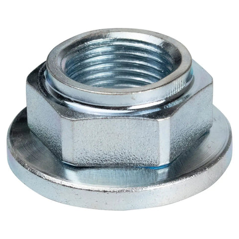 Heavy Duty Steel Rear Wheel Bearing And Hub Assembly With Suspension Knuckle Pair Driver Side And Passenger Side showing a close-up of a metal nut.