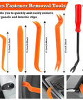 5-piece fastener removal tools included in the Universal Car Retainer Clips And Fasteners Kit With 32 Common Sizes, 1240Pcs.
