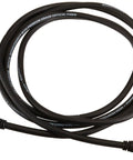 Built Tough Toslink Optical Audio Cable 6 Foot Premium Gold Plated Connectors, flexible black fiber optic cord.