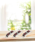 Heavy Duty Double Wheel Window And Door Pulley Replacement Rollers With Sweet Smooth Glide Premium Stainless Steel Sash Track Hardware displayed on a wooden surface.