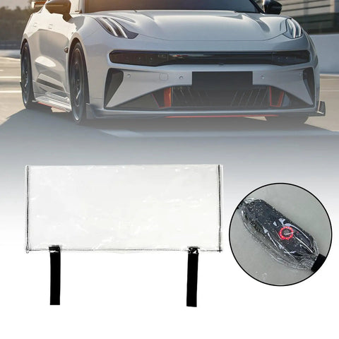 EV Charger Rainproof Cover Clear PVC Protection Housing Waterproof Shield for Electric Vehicle Control Box 60x25cm size
