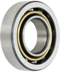 Top Shelf Single Row Angular Contact Ball Bearing With Sturdy Brass Cage measuring 30 mm bore, 62 mm outer diameter, 16 mm width.