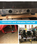 Premium Heavy Duty Rubber Vibration Feet Replacement Pads For Generator Air Compressor And Pressure Washer Isolation Mounts under audio equipment.