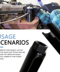 Six Point Sensor Socket Adapter With Tight Fitting Removal Sleeve For Extra Leverage, Waterproof Point Six Inch Grip shown in use on machinery.