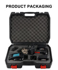 Real Deal No Sweat Heavy Duty Ratcheting Cable Cutter Electric Hydraulic Wire Tool in portable case with batteries included.