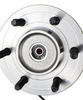 Heavy Duty Front Wheel Hub And Bearing Assembly Pair For 2003 Through 2006 Ford Expedition Lincoln Navigator with six lug design.