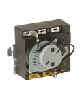 Dryer Timer Replacement Part WE04X25586 for Home Dryers, OEM quality, easy install, controls cycle length, black color