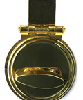 Dead Bolt Secure Brass Lock Guard For Single Side Deadbolts With Bump Key Protection No Hassle Install Adds Security