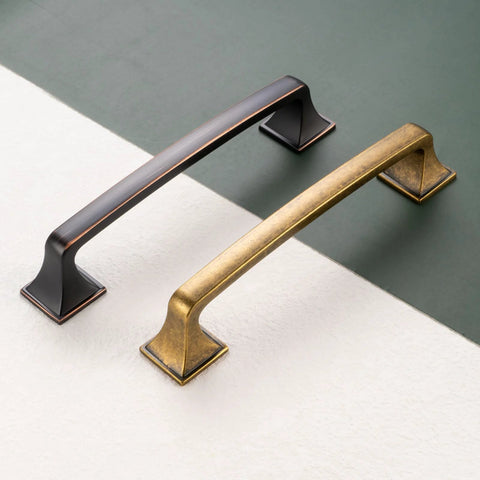 10 Pack 3 Inch Oil Rubbed Bronze Drawer Pulls Brushed Bronze Cabinet Handles for Cabinets and Drawers Ideal for Kitchen Bedroom Dresser Bathroom Vanity Cupboard Solid Metal Hardware
