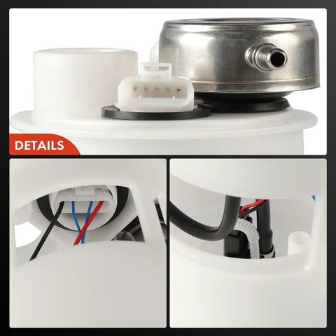Electric Fuel Pump Module Assembly For Dodge B150 B250 B350 B1500 B2500 B3500 1993 1994 1995 1996 Returnless 22 Gallon Tank close-up wiring details.
