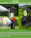 Must Have Pro Grade Hold Up Tool With Bubble Level And Rotor Adjustment Compatible With Rain Bird Sprinkler Head Series