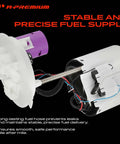 Electric Fuel Pump Module Assembly for Buick Enclave Cadillac XT5 Chevy GMC 3.6L V6 FWD Gas Engine with purple component.
