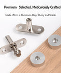All Purpose Adjustable Pivot Door Hinge With 360 Degree Rotation And Concealed Pivot, heavy-duty aluminum alloy components