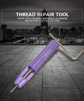 M2x0.4 Threaded Inserts Repair Kit With Installation Tool Tap Drill Bit 20 Pieces 304 Stainless Steel For Damaged Threads Restoration