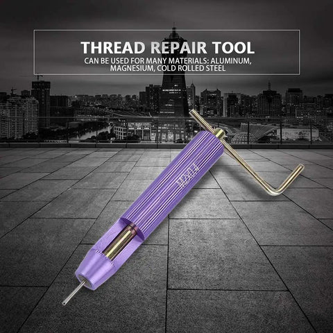 M2x0.4 Threaded Inserts Repair Kit With Installation Tool Tap Drill Bit 20 Pieces 304 Stainless Steel For Damaged Threads Restoration