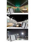 Heavy Duty Led Floodlight Rocked Up With Ip66 Weatherproof Aluminum Spitting Out A Sharp 120 Degree Warm Beam At 70W To 168W in tunnel lighting.