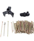 Floor Squeak Elimination Kit With 5 Installation Tools And 50 Double Pitch Notched Screws For Pro Grade Tightening