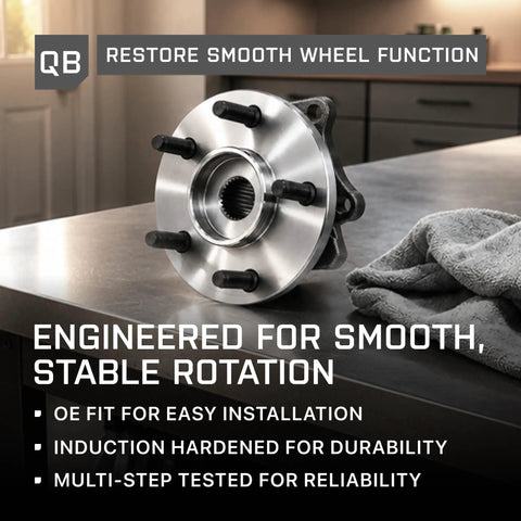 Built Tough Front Wheel Bearing Hub Assembly For 2013 To 2020 Subaru Wrx Crosstrek Outback Iv Xv Impreza on countertop.