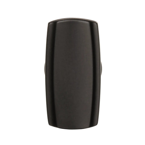 Solid Zinc Black Bronze 1 3/8 Inch Cabinet Knob top view, ideal for kitchen drawers and bedroom doors bringing serious swagger.