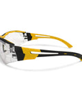 Lightweight Safety Glasses With Antifog Clear Lenses offer heavy duty wraparound coverage and TPR brow guard for dust protection.