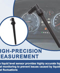 Heavy Duty Coolant Liquid Level Sensor For 2018 2019 2020 2021 Freightliner Cascadia displayed with dashboard background
