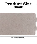Five Pack Microwave Waveguide Covers Mica Sheet Slice 117x65 Mm Universal Heat Insulation Waveguide Cover Product Size