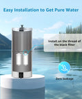 Top Notch Fluoride Filter Replacement for Berkey PF-2 Gravity Water Filter installation diagram