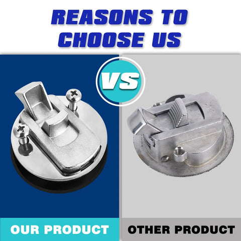 Comparison of Tough As Nails Marine Slam Latch Handles 316 Stainless Steel Flush Deck Hatch Locks and other product.