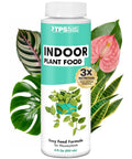 Fuel Your Houseplants With This Complete Liquid Plant Food Promotes Lush Growth Dense Roots And Bright Foliage Super Simple Eight Ounce Mix in a bottle with indoor plants