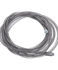 Heavy Duty 16 MM Drain Auger Cable For Drill Powered Plumbing Snake, 16mm spring cable for tough clogs, lightweight design.