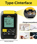 Type-C interface of Tough As Nails All In One Fiber Optic Tester With Optical Power Meter and Visual Fault Locator.