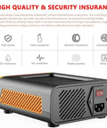 Pro Grade Paintless Dent Repair Kit With Heavy Cut Resistant Gloves Fast Auto Body Straightener rear view with controls.