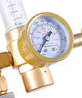 Close-up of CO2 Regulator Kit With Gauge And Flow Meter, 120V Solenoid Plug For Grow Rooms And Indoor Gardens