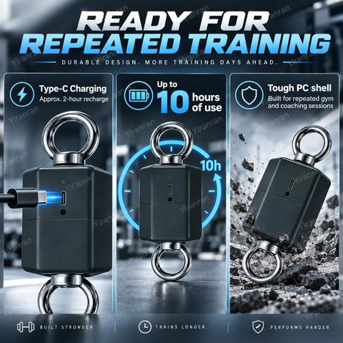 Pro Isometric Strength Tester Push Pull Dynamometer With 250Hz Cordless Data Tracking And App Control For Digital Muscle Force Gauge showing Type-C charging and durable design.