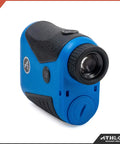 Slope Smart Golf Rangefinder Locks Down Fairway Distances Up To Eight Hundred Yards Handles Hilly Terrain Smoothly And Delivers Ball Park Precision For Weekenders Available In Sleek Blue