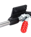 Heavy Duty Quick Release Toggle Clamp A Real Workhorse With 230Kg Holding Capacity For Drilling Cutting Welding And Tool Assembly Metalworking And PCB Bonding Applications Stainless Steel And Plastic Construction For Built To Last Performance, red handle