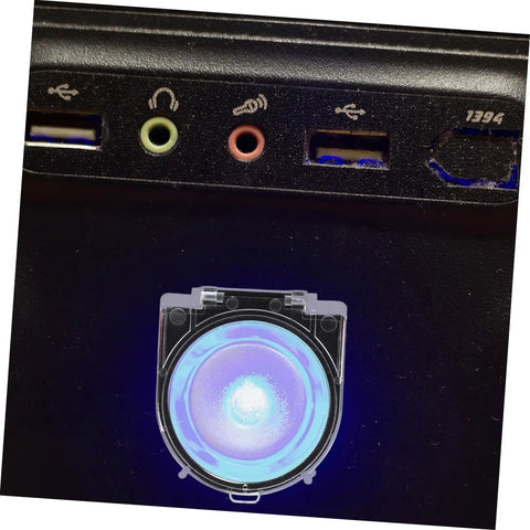 Clear Power Button Guard Cover Keeps Accidental Presses From Hitting Your PC Or Home Appliances Extends Button Lifespan Shield