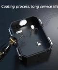 Heavy Duty Outdoor Electric Vehicle Charging Station Floor Stand showing inner structure with robotic arm, sturdy design details.