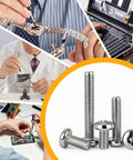1000 Piece Rust Resistant Carbon Steel Mini Screw Kit With Phillips Pan Heads For Electronics Repair And Gadget Fixes M1.6 To M3 including screws and repair scenes.