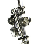 Heavy Duty Pack Of 1000 10x2 Stainless Steel TEK Sheet Metal Screws With Neoprene Sealing Washer For All Purpose Hardware