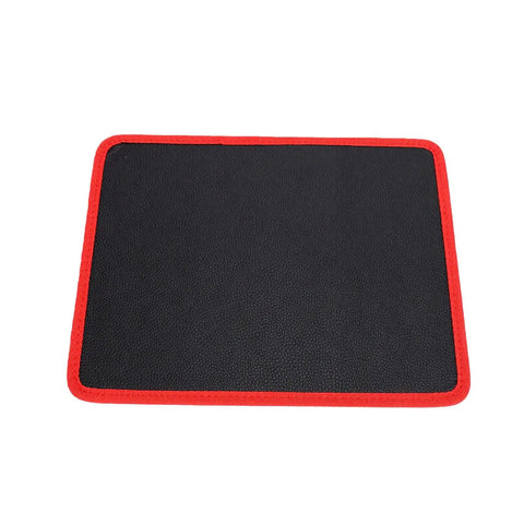 Heavy Duty Magnetic Tool Mat With 40 Lbs Holding Power For Garage And Workshop Grab And Go Anti Slip Tray Keeps Screwdrivers Wrenches Bolts And Auto Repair Tools Neat And Ready, black 9.84 x 12.99 in mat with red border