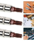 Heavy Duty Tamper Proof Hex Bit Sockets And Star Socket Set For Ratchet Wrenches, heat treated steel, precision bits.