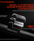 Heavy Duty AC Discharge Line Hose Assembly For Chevrolet Traverse Gmc Acadia Buick Enclave 2007 2012 shown in dual-layer EPDM material.